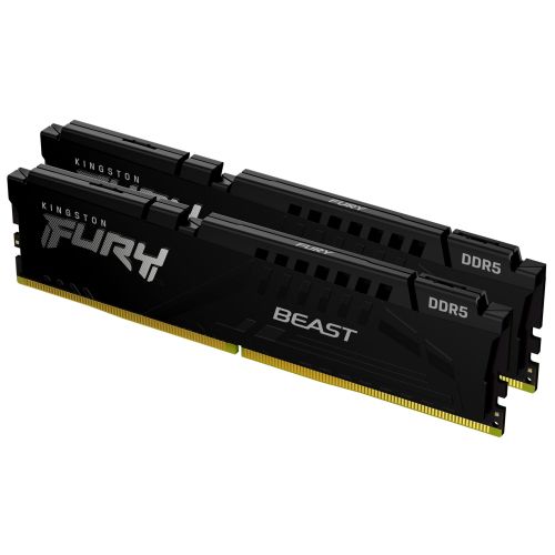 Kingston Technology FURY Beast 16GB 5600MT/s DDR5 CL36 DIMM (Kit of 2) Black EXPO (KF556C36BBEK2-16)