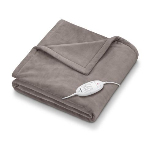 Beurer HD 75 Electric blanket 100 W Taupe Fleece (HD 75 Cosy Taupe)