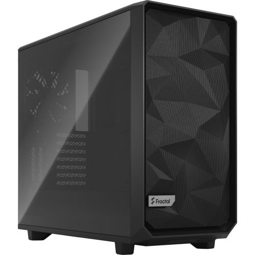 Fractal Design Meshify 2 Black TG Light Tint black, tempered glass  (FD-C-MES2A-03)