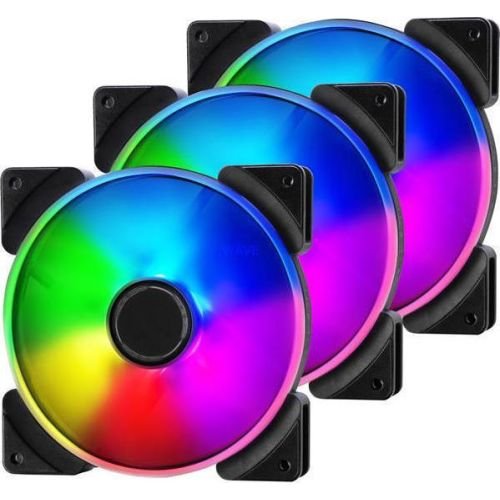 Fractal Design Prisma AL-14 3P ARGB white, pack of 3 (FD-FAN-PRI-AL14-3P)