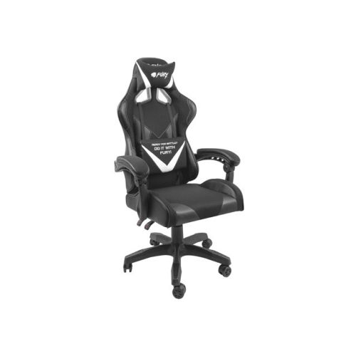 FURY GAMING CHAIR AVENGER L BLACK AND WHITE (NFF-1711)