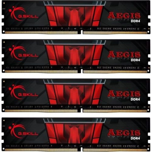 G.Skill DIMM 32 GB DDR4-3200 Quad-Kit F4-3200C16D-32GIS, Aegis (F4-3200C16Q-32GIS)
