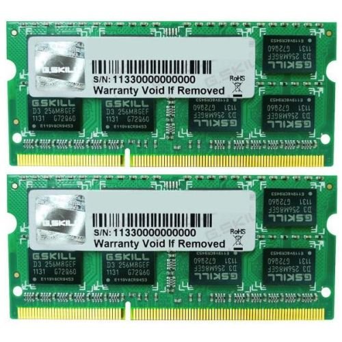 G.Skill SO-DIMM 4 GB DDR3-1600 Kit F3-12800CL9D-4GBSQ, SQ series, Lite Retail  (F3-12800CL9D-4GBSQ)