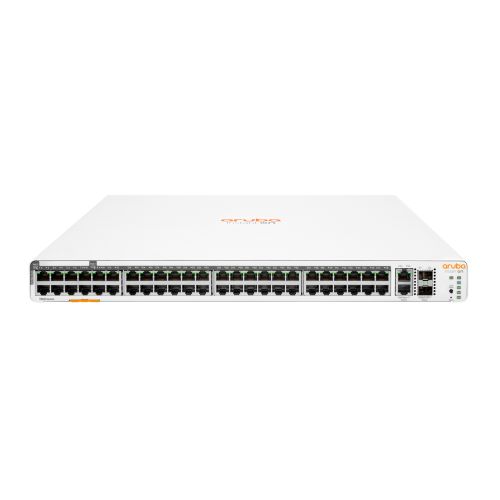 Aruba, a Hewlett Packard Enterprise company Aruba Instant On 1960 48G 40p Class4 8p Class6 PoE 2XGT 2SFP+ 600W Managed L2+ Gigabit Ethernet (10/100/1000) Power over Ethernet (PoE) 1U White (JL809A#ABB)