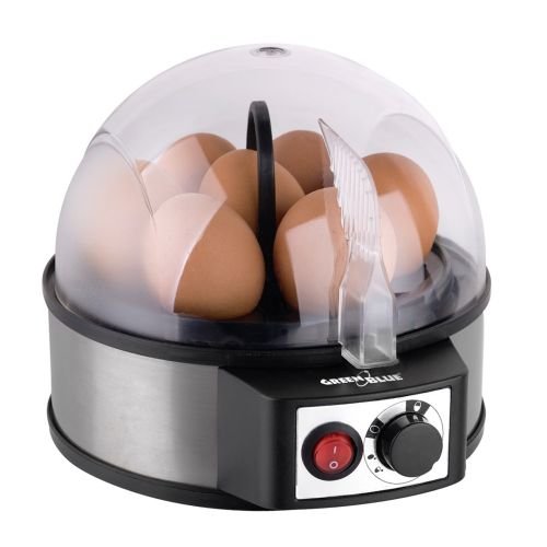 GreenBlue automatic egg cooker, 400W power, up to 7 eggs, measuring cup, 220-240V~, 50 Hz, GB573 (GB573)