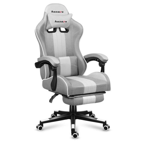 HUZARO FORCE 4.7 WHITE MESH GAMING CHAIR (HZ-Force 4.7 White Mesh)