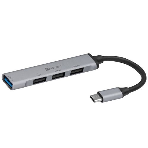 TRACER HUB USB 3.0 H40 4 ports, USB-C (TRAPOD46999)