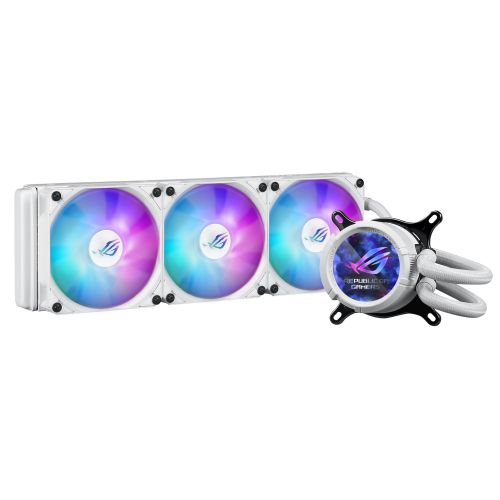 ASUS ROG Strix LC III 360 ARGB White Edition Processor All-in-one liquid cooler 12 cm (90RC00W2-M0UAY0)