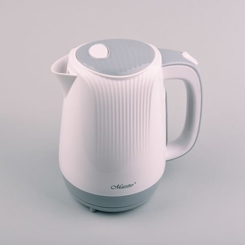 Feel-Maestro MR042 white electric kettle 1.7 L Grey, White 2200 W (MR-042 white)