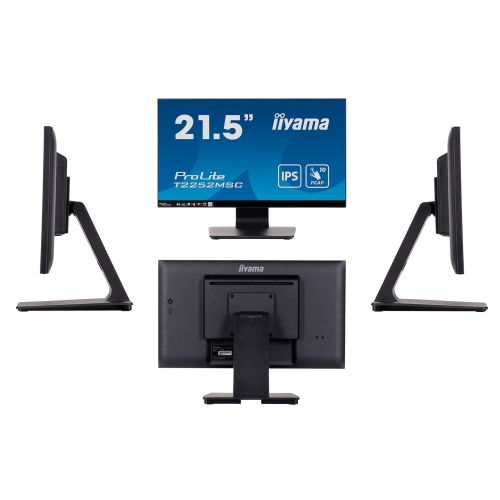 IIYAMA TOUCHSCREEN LED 21.5" T2252MSC-B2 MONITOR (T2252MSC-B2)