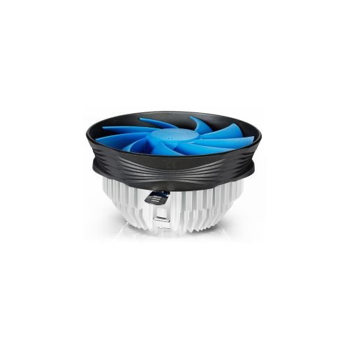 DeepCool Gamma Archer Processor Air cooler 12 cm Aluminium, Black, Blue 1 pc(s) (DP-MCAL-GA)