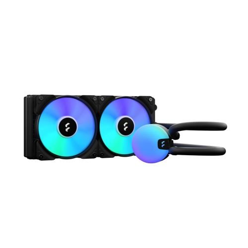 Fractal Design Lumen S24 v2 RGB Processor All-in-one liquid cooler 12 cm Black 1 pc(s) (FD-W-L1-S2412)