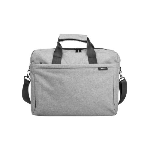 NATEC Mustela notebook bag 15.6’ grey (NTO-0766)
