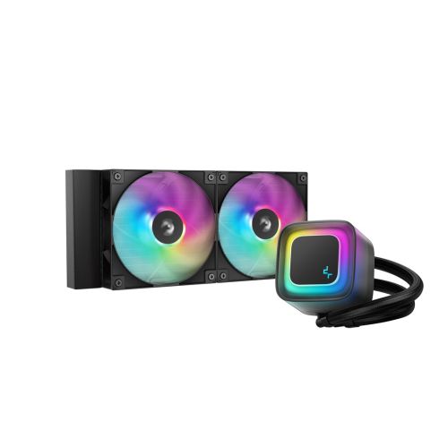 DeepCool LE240 V2 Processor All-in-one liquid cooler 12 cm Black (R-LE240-BKAMMC-G-2)