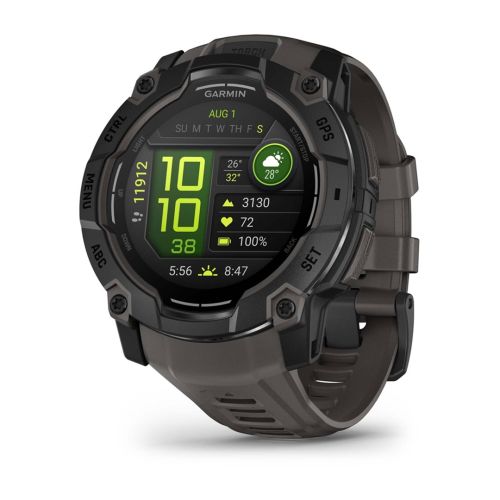Garmin Instinct 3 AMOLED 3.3 cm (1.3") 50 mm Digital 416 x 416 pixels Touchscreen Black GPS (satellite) (010-03020-00)