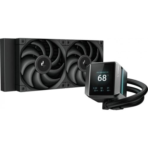 DeepCool MYSTIQUE 240 Processor All-in-one liquid cooler 12 cm Black 1 pc(s) (R-LX550-BKDSNC-G-1)