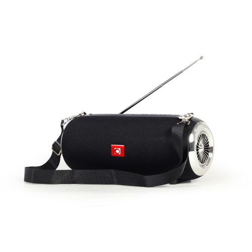 Gembird SPK-BT-17 portable Bluetooth speaker with FM-radio, black (SPK-BT-17)