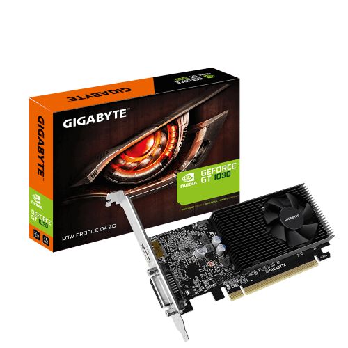 Gigabyte GV-N1030D4-2GL graphics card NVIDIA GeForce GT 1030 2 GB GDDR4 (GV-N1030D4-2GL)