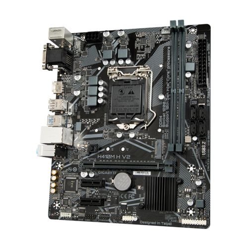 Gigabyte H410M H V2 motherboard Intel H410 LGA 1200 micro ATX (H410M H V2)
