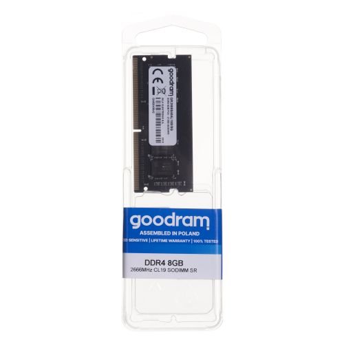 Goodram GR2666D464L19S/8G memory module 8 GB DDR4 2666 MHz (GR2666S464L19S/8G)