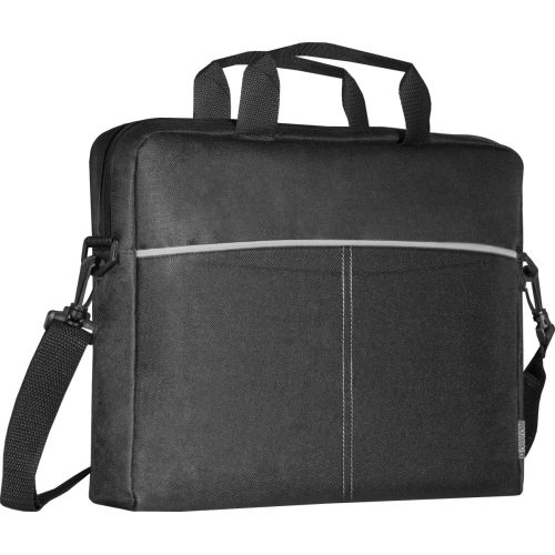 Defender Lite notebook case 39.6 cm (15.6") Black, Grey (26086)