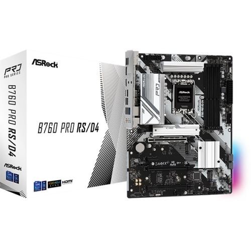 Asrock B760 Pro RS/D4 Intel B760 LGA 1700 ATX (B760 PRO RS/D4)