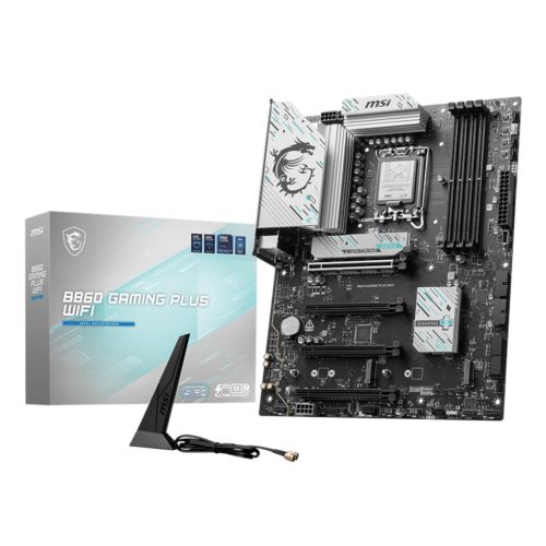 MSI B860 GAMING PLUS WIFI motherboard Intel B860 LGA 1851 (Socket V1) ATX (B860 GAMING PLUS WIFI)