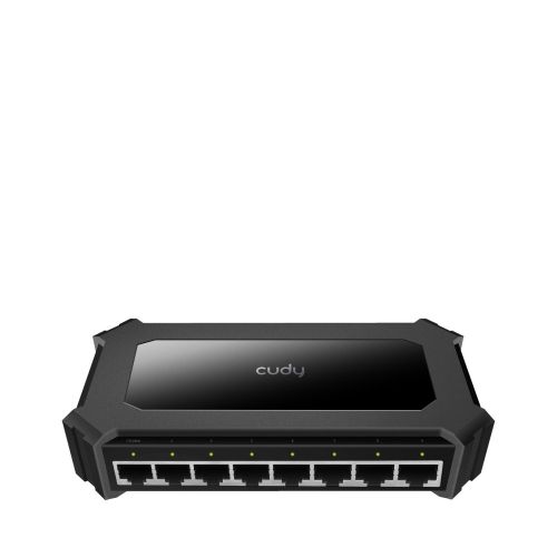 Cudy GS108D network switch Gigabit Ethernet (10/100/1000) Black (GS108D)