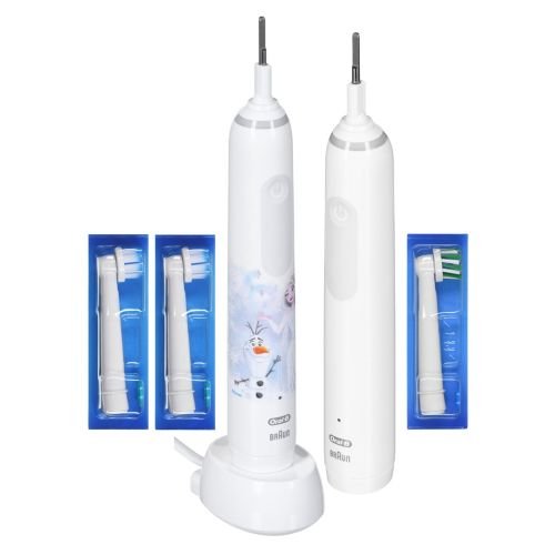 Oral-B Pro 3 3000 White+Oral-B Junior Frozen (8006540784501)