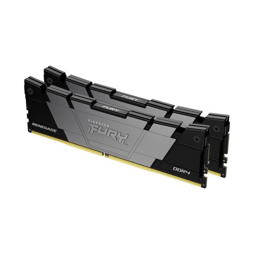 Kingston Technology FURY 16GB 3600MT/s DDR4 CL16 DIMM (Kit of 2) Renegade Black (KF436C16RB2K2/16)