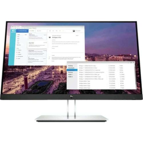 HP E23 G4 58.42 cm (23 inches), black / silver, fullHD, IPS, HDMI  (9VF96AA#ABB)