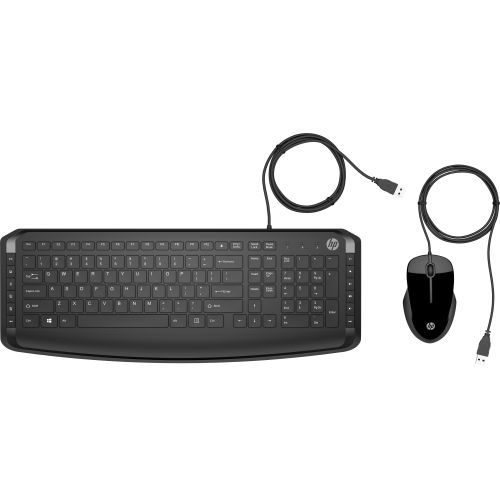 HP Pavilion 200 keyboard USB Black (9DF28AA)