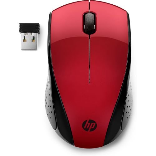 HP Wireless Mouse 220 (Sunset Red) (7KX10AA)