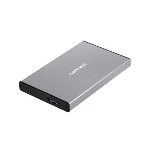 NATEC HDD ENCLOSURE RHINO GO (USB 3.0, 2.5", GREY) (NKZ-1281)