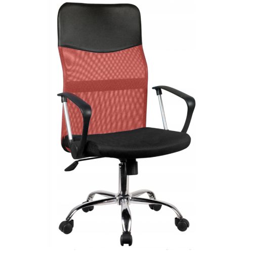 Topeshop KRZESŁO NEMO CZERWON office/computer chair Padded seat Mesh backrest (NEMO CZE)