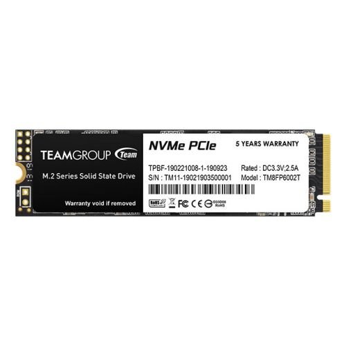Team Group MP33 M.2 512 GB PCI Express 3.0 3D NAND  NVMe (TM8FP6512G0C101)