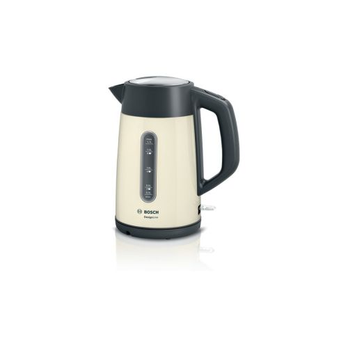 Bosch TWK4P437 electric kettle 1.7 L 2400 W Beige, Black (TWK4P437)
