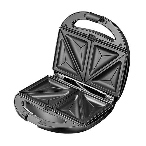 Adler AD 3040 sandwich maker 1200 W Black, Grey (AD 3040)