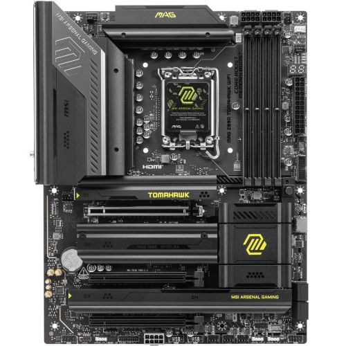 MSI MAG Z890 TOMAHAWK WIFI motherboard Intel Z890 LGA 1851 (Socket V1) ATX (MAG Z890 TOMAHAWK WIFI)