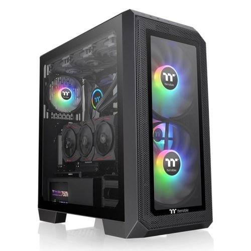 Thermaltake View 300 MX Midi Tower Black (CA-1P6-00M1WN-00)