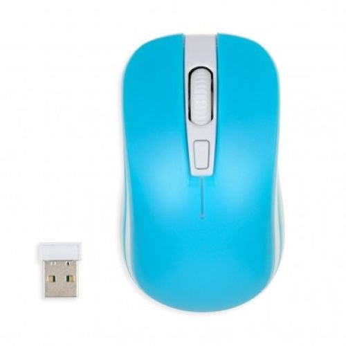 iBox LORIINI mouse RF Wireless Optical 1600 DPI Ambidextrous (IMOF008WBL)