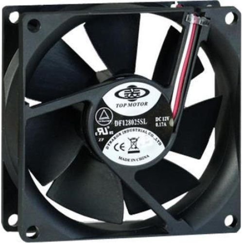Inter-Tech Fan 80mm Bulk 80x80x25mm black (88885181)