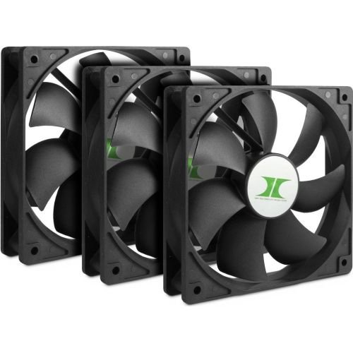 Inter-Tech IPC Fan Set 120mm black (88887289)