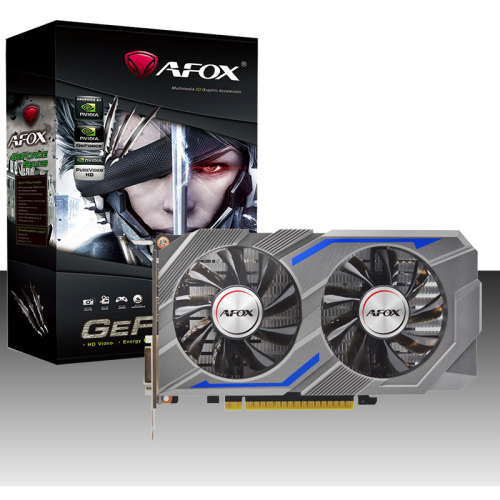AFOX Geforce GTX1660Ti 6GB GDDR6 DP DVI HDMI ATX Dual Fan AF1660TI-6144D6H4 (AF1660TI-6144D6H4)
