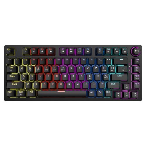 SAVIO PHENIX Wireless mechanical keyboard, Gateron Red Pro, ABS (PHENIX RED)