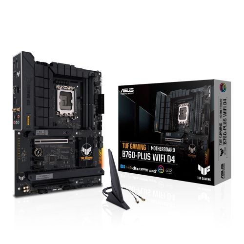 ASUS TUF GAMING B760-PLUS WIFI D4 Intel B760 LGA 1700 ATX (90MB1DF0-M0EAY0)