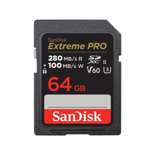 SanDisk SDSDXEP-064G-GN4IN memory card 64 GB SDXC UHS-II Class 10 (SDSDXEP-064G-GN4IN)