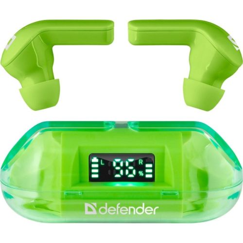 Bluetooth headphones TWINS 916 GREEN (63917)