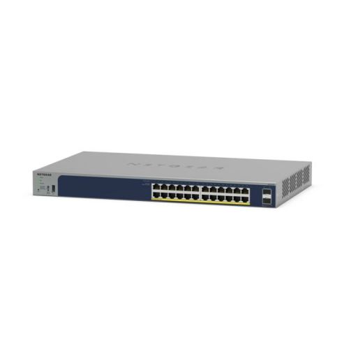 NETGEAR GS724TPv3 Managed L2 Gigabit Ethernet (10/100/1000) Power over Ethernet (PoE) Grey (GS724TPP-300EUS)