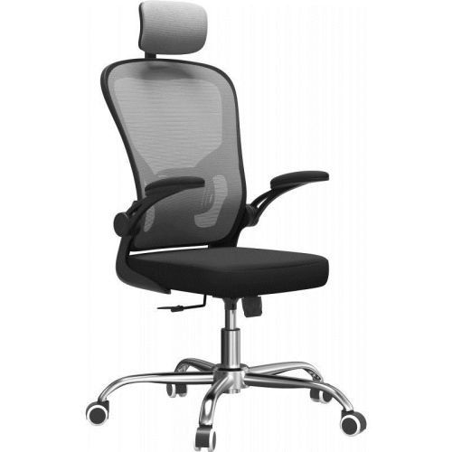 Topeshop FOTEL DORYgrey office/computer chair Padded seat Mesh backrest (DORYgrey)